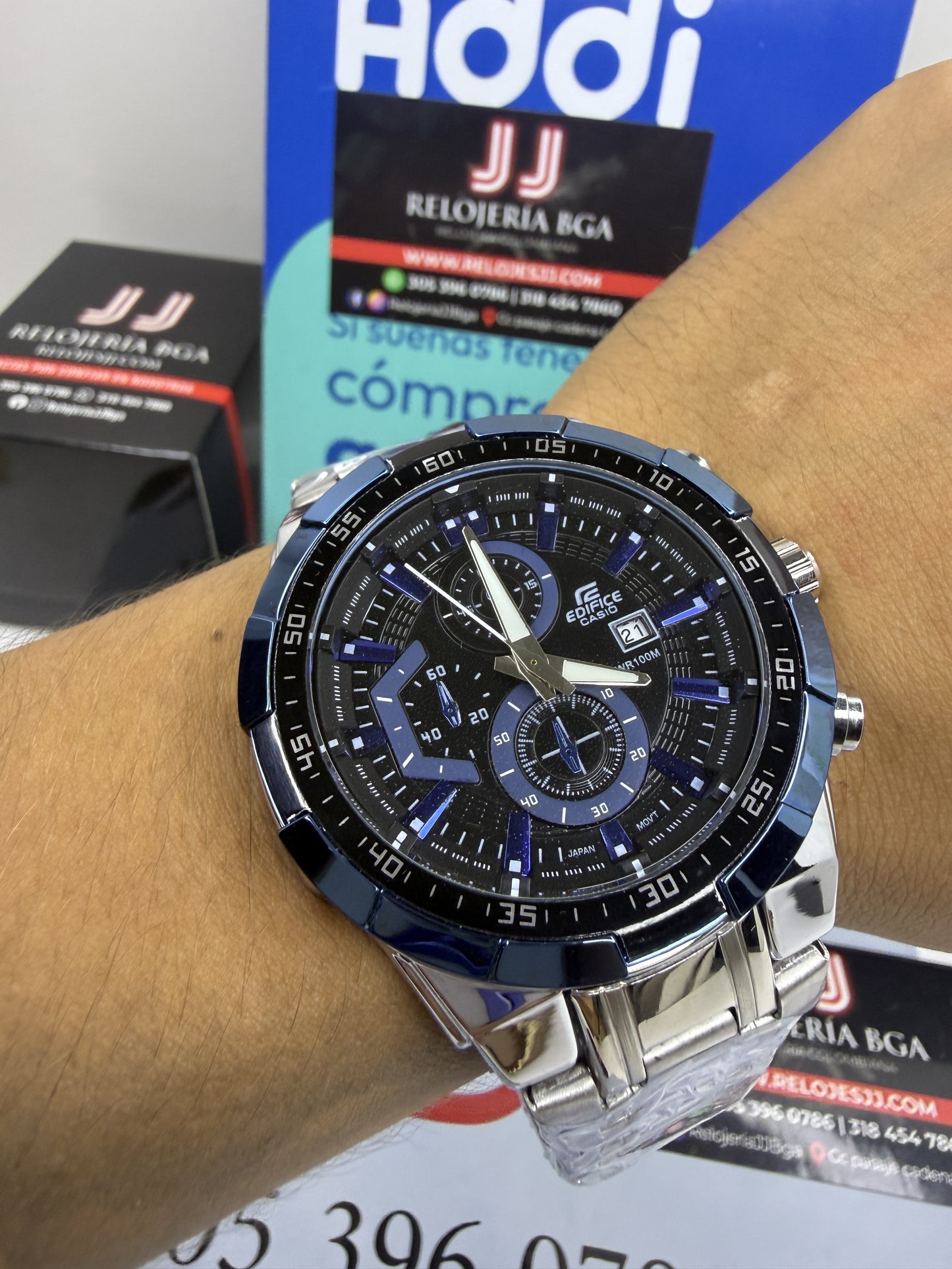 CASIO EDIFICE 539  PARA HOMBRE REF-PA