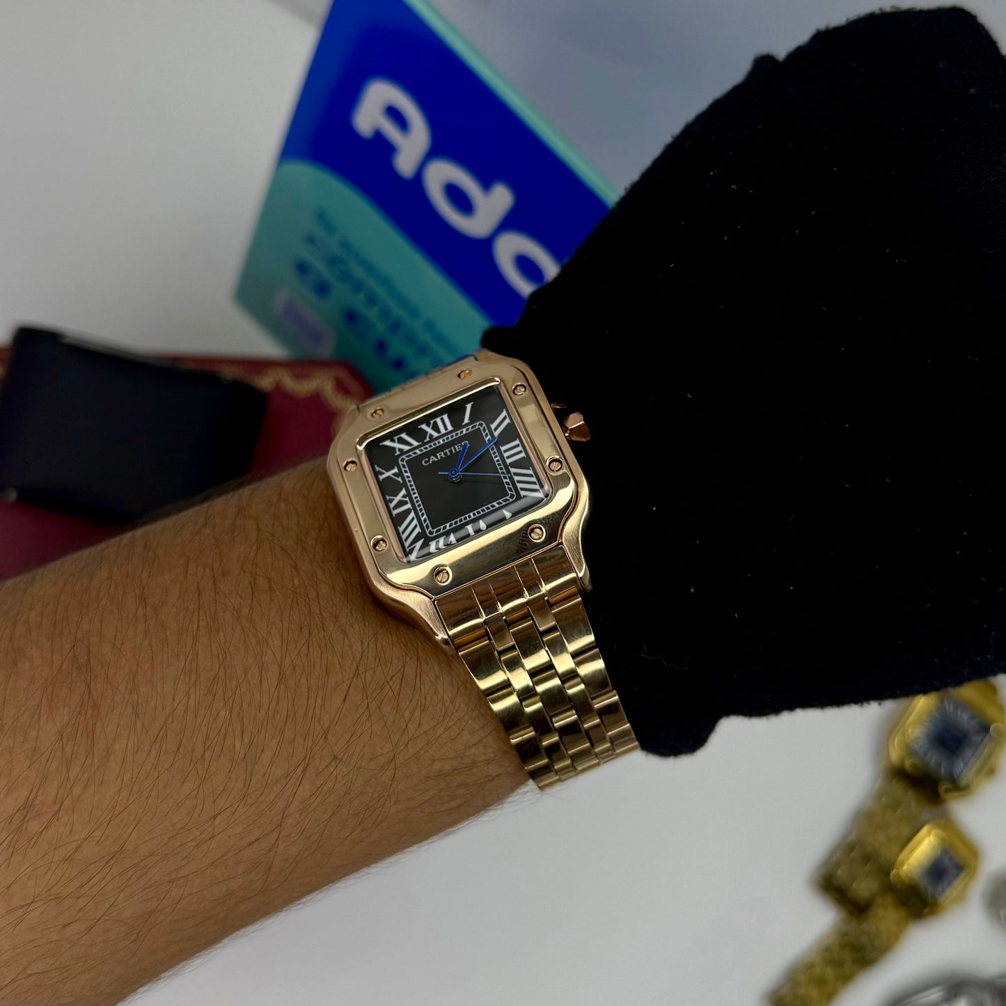 CARTIER DO SANTOS TRIZADO PARA DAMA REF-ORN