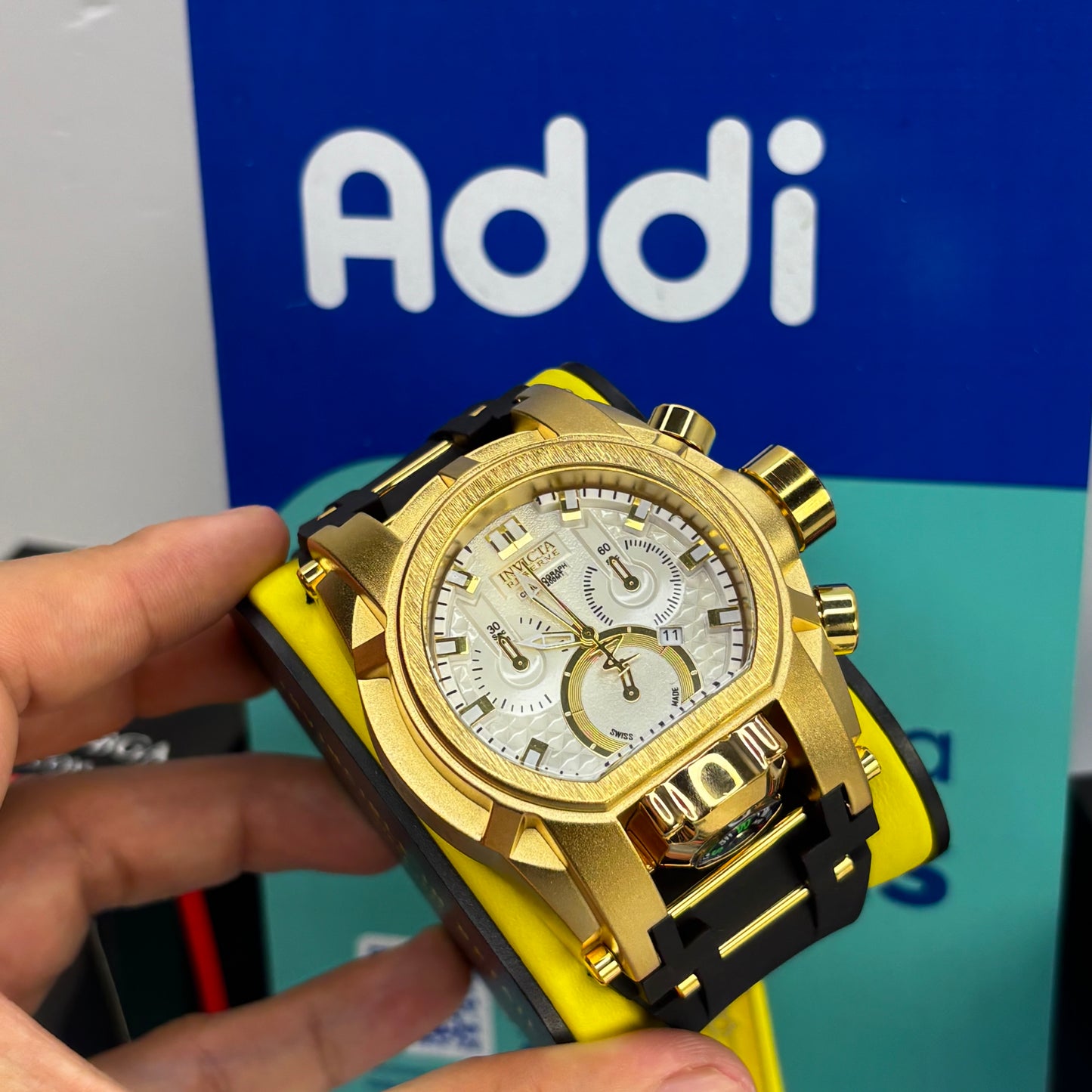 INVICTA BOLT ZEUS  GOMA PARA HOMBRE REF-NB