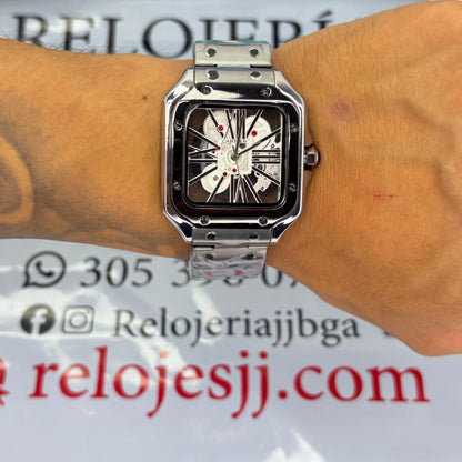 CARTIER SKELETON SANTOS PARA HOMBRE REF-PNB