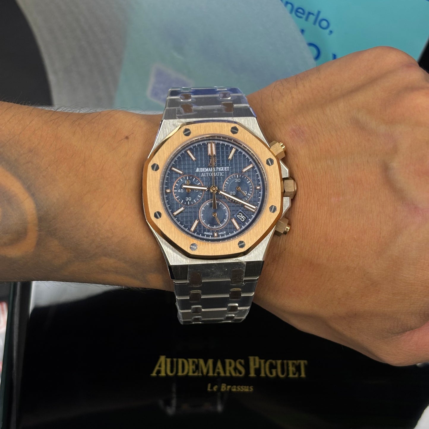 AUDEMARS PIGUET ALTA GAMA  CRONOGRAFO-  AUTOMATICO -POR