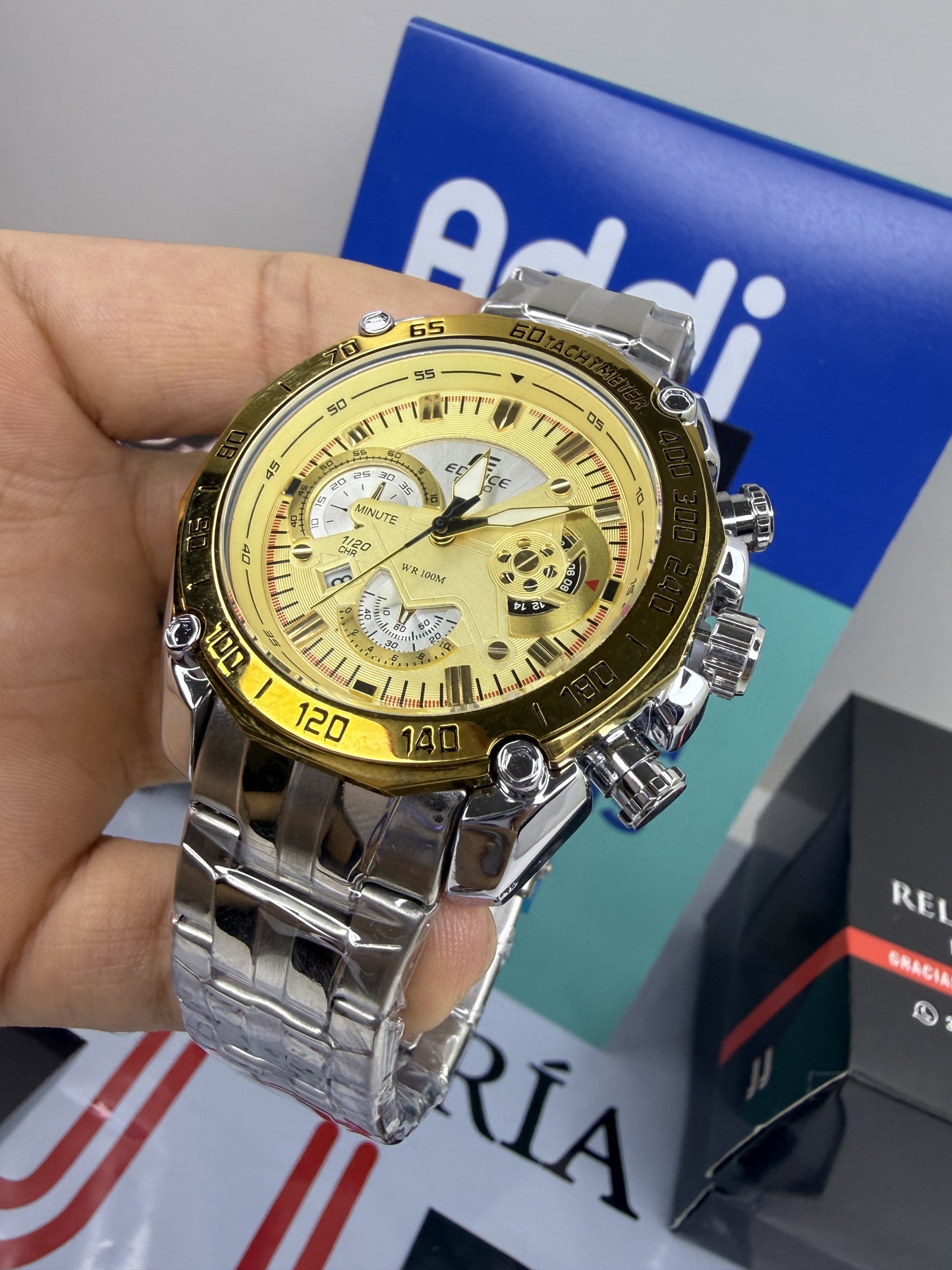 CASIO EDIFICE 550 PARA HOMBRE REF-PD
