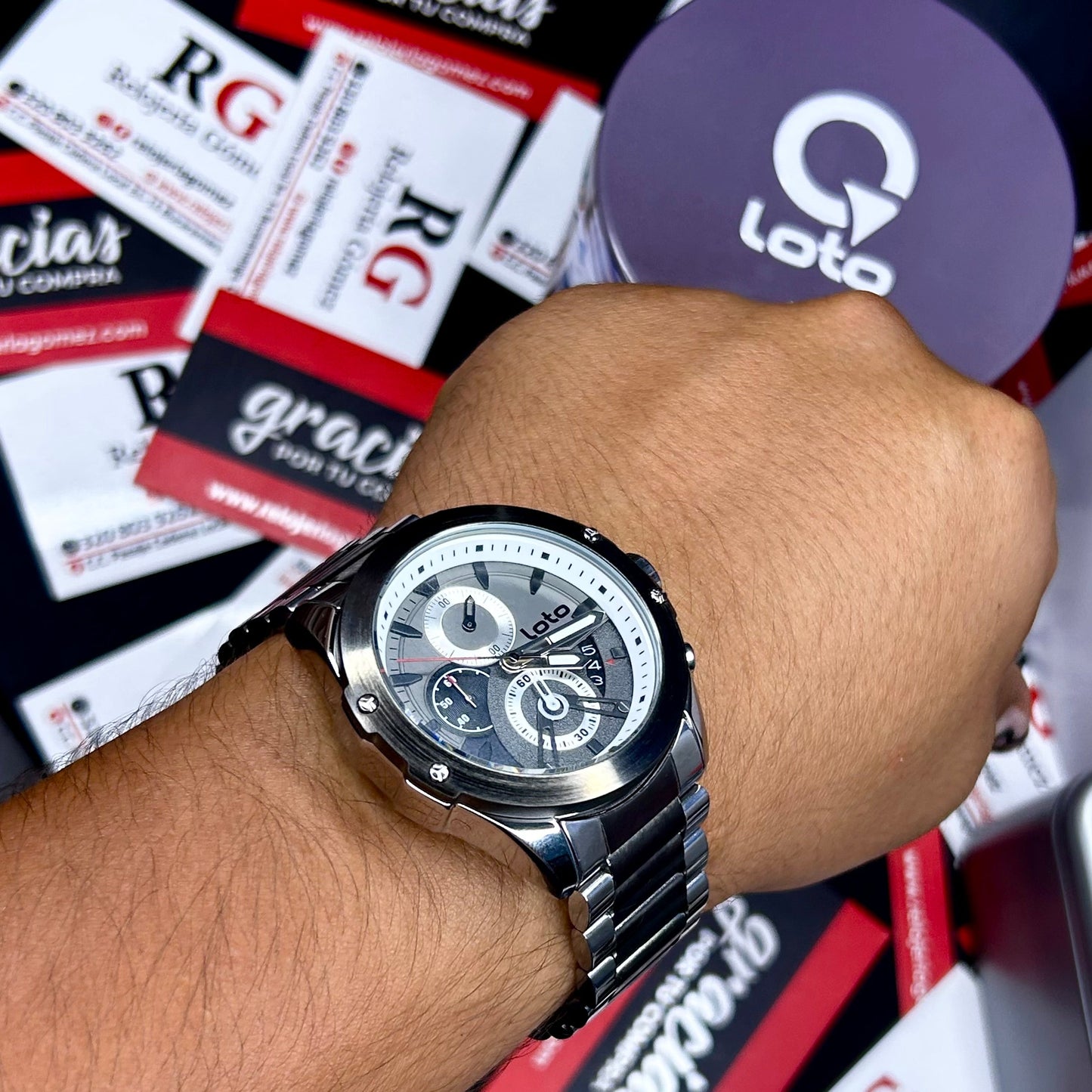 LOTO ORIGINAL CRONOGRAFO REF-LT2432-BN