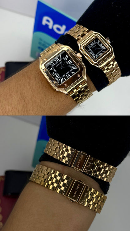 PAREJA CARTIER DO SANTOS TRIZADO REF-ORN