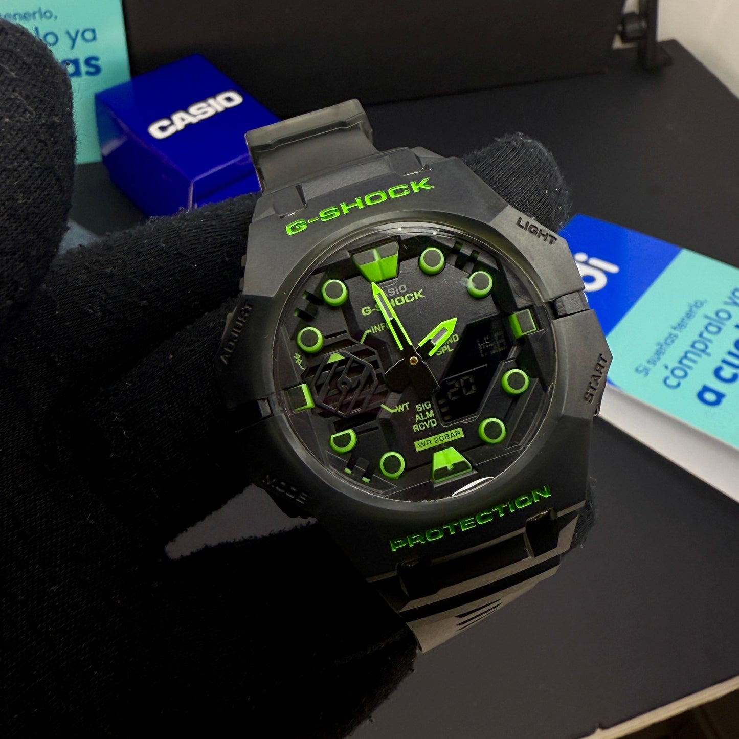 CASIO PARA HOMBRE G-SHOCK REF-GSH010-NV