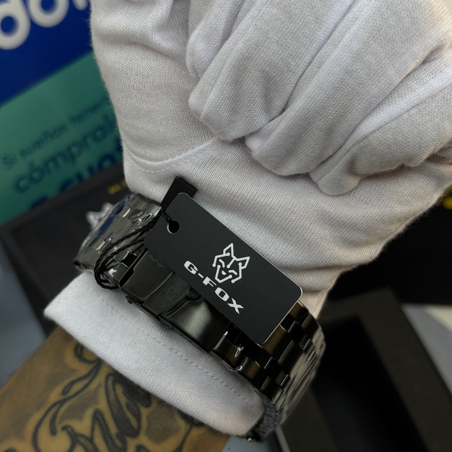 G-FOX ORIGINAL FUNCIONAL  POR INVICTA SUMERGIBLE   PARA HOMBRE  REF- NN