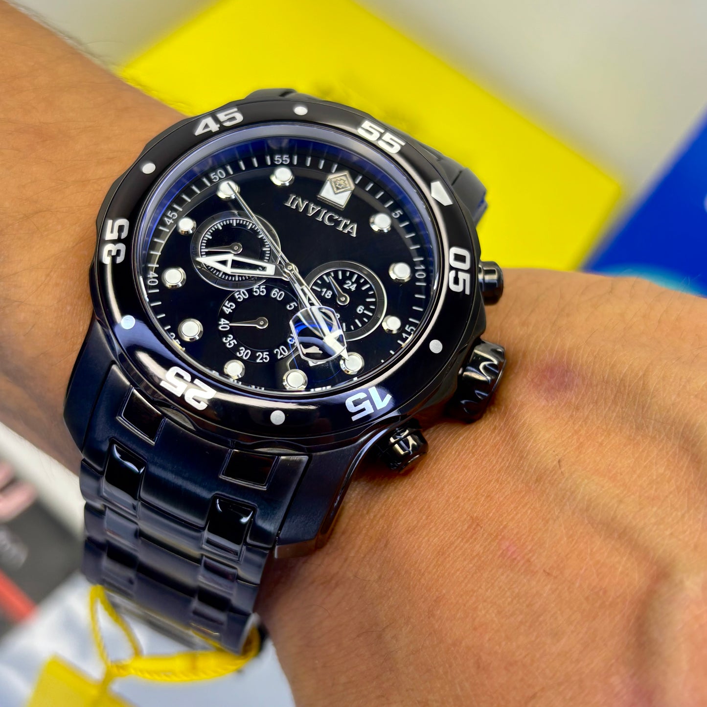 INVICTA PRO DIVER ORIGINAL PARA HOMBRE REF- 0076 -NEGRO