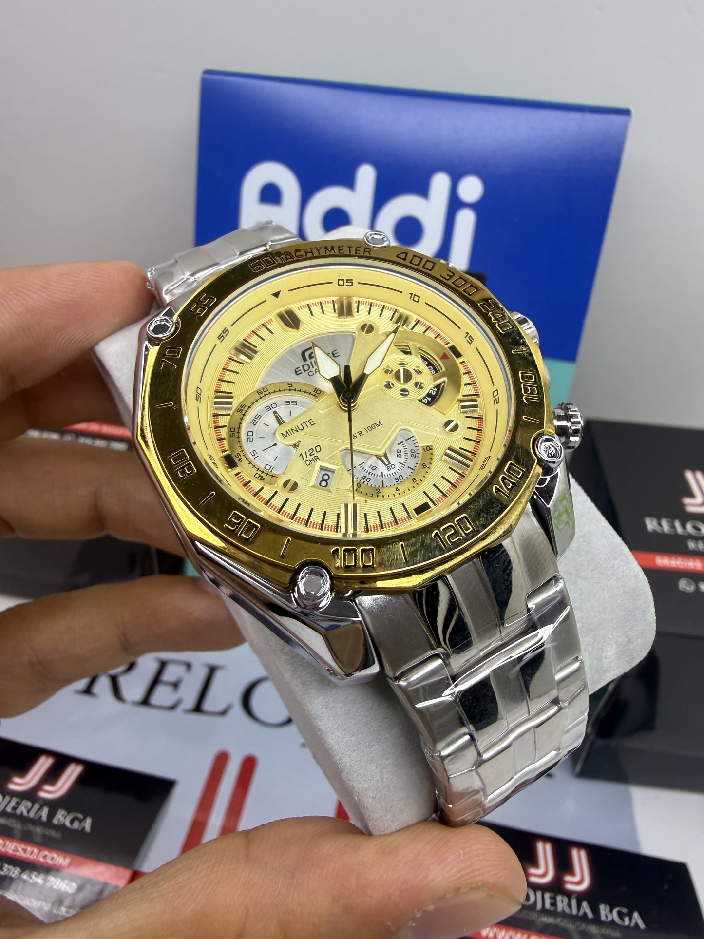 CASIO EDIFICE 550 PARA HOMBRE REF-PD