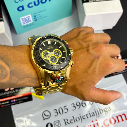 INVICTA PARA HOMBRE BOLT EN ACERO-DCN