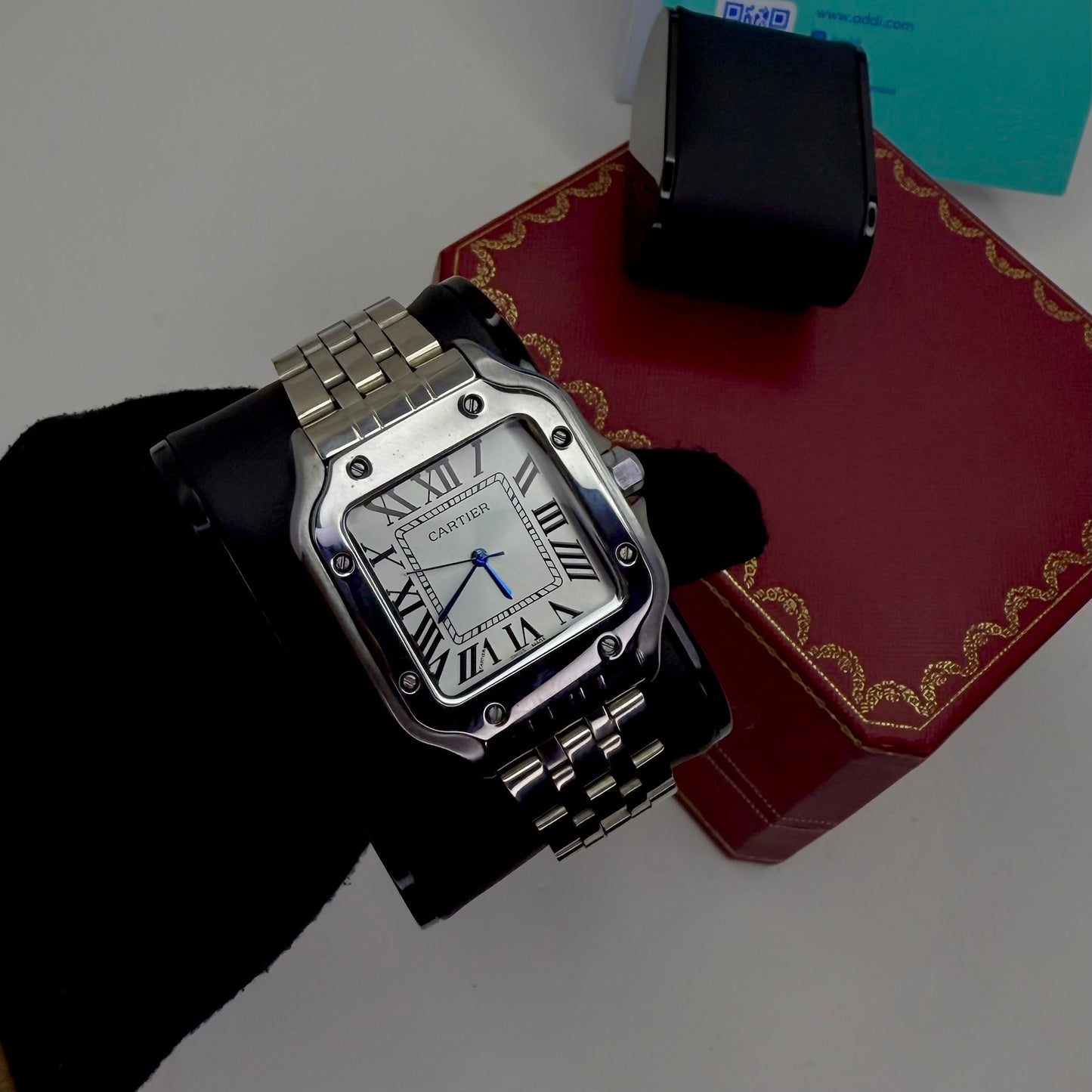 CARTIER DO SANTOS TRIZADO PARA HOMBRE REF-PB