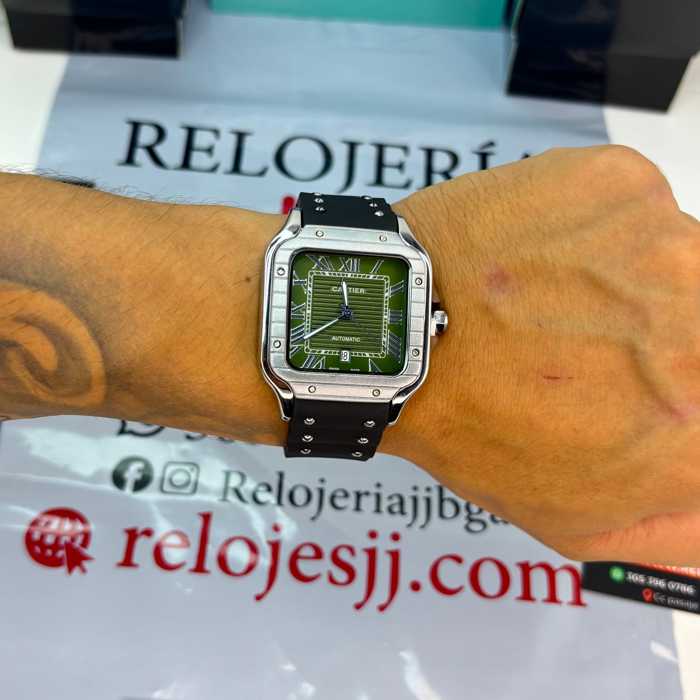 CARTIER DO´SANTOS UNISEX HOMBRE o  DAMA  REF-GOMA-NV