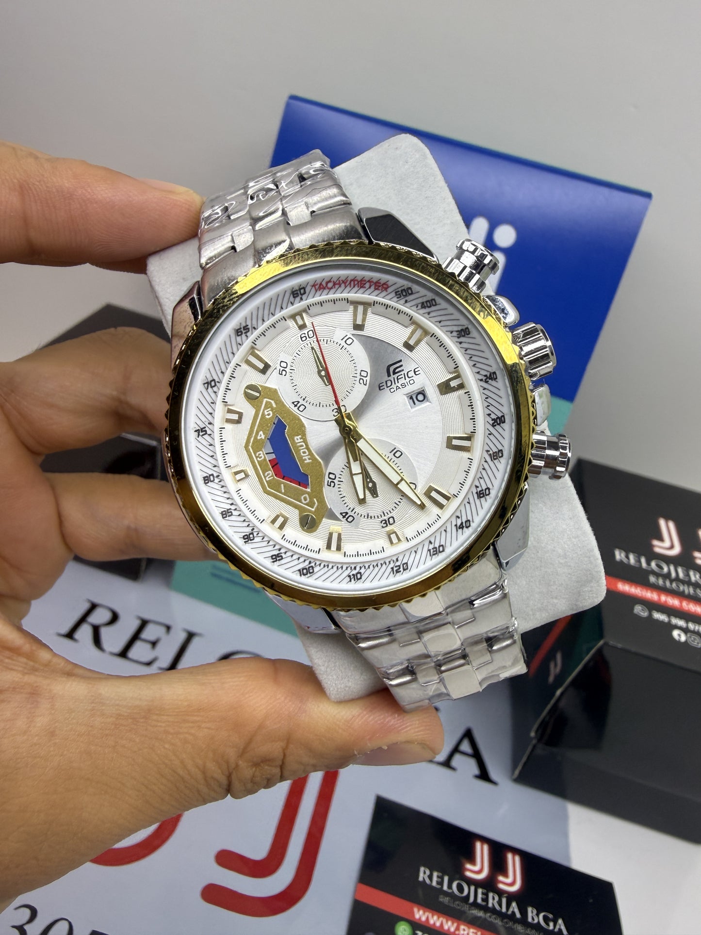 CASIO EDIFICE 558 PARA HOMBRE REF-PDB