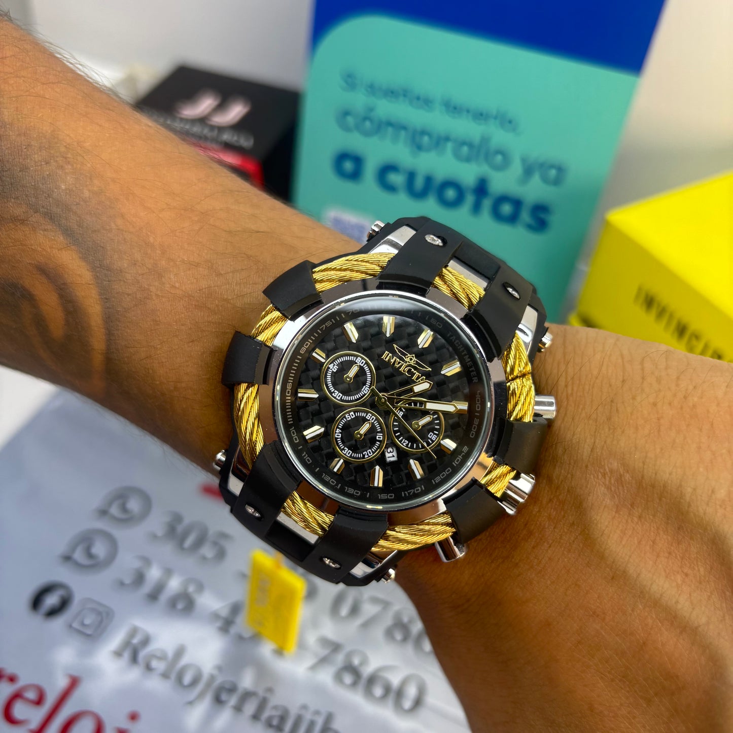 INVICTA BOLT SPORT  PARA HOMBRE REF-40262 NDN