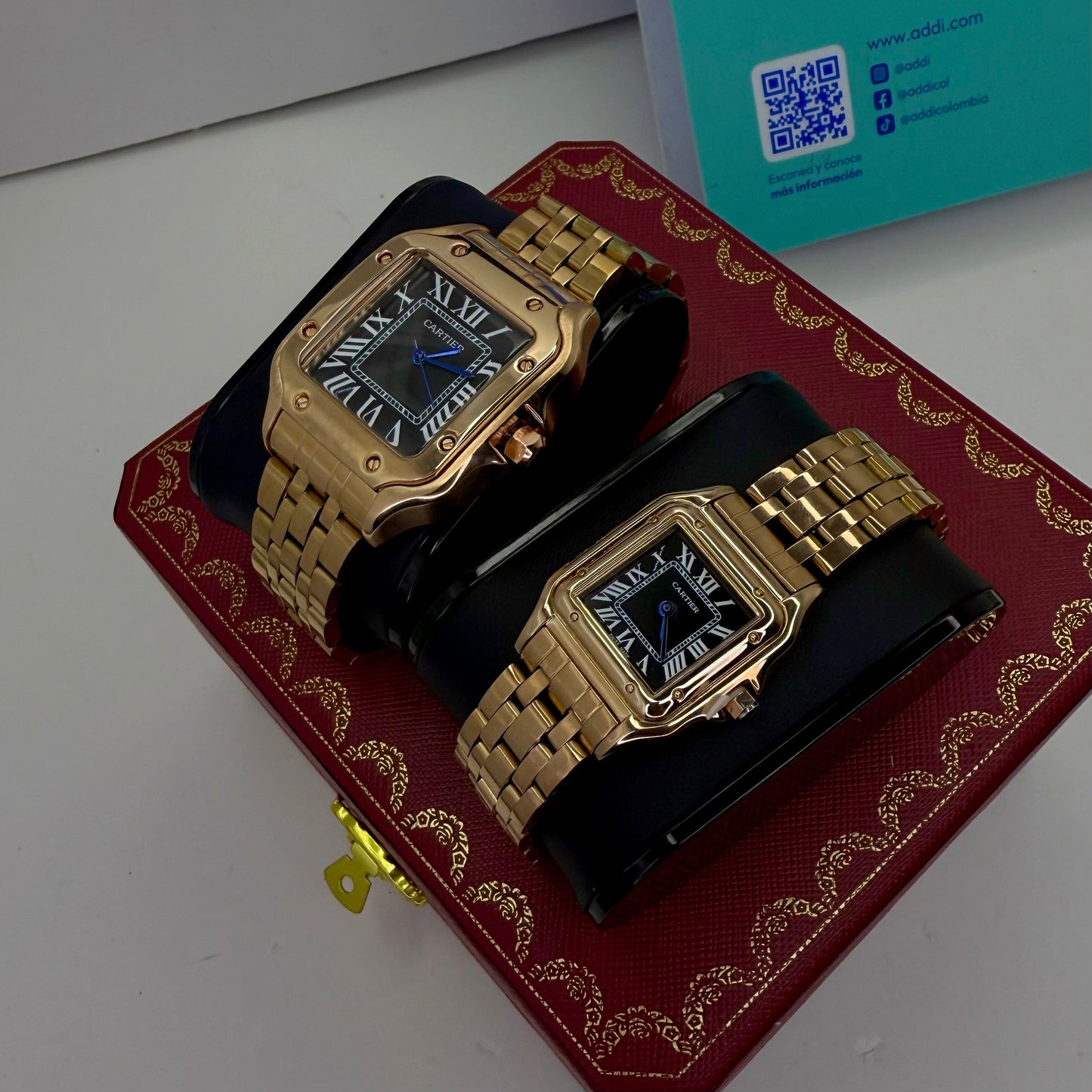 PAREJA CARTIER DO SANTOS TRIZADO REF-ORN