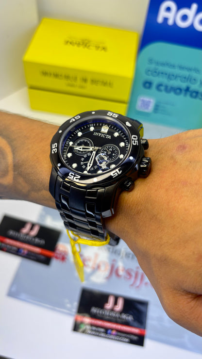 INVICTA PRO DIVER ORIGINAL PARA HOMBRE REF- 0076 -NEGRO
