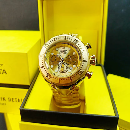 INVICTA ACERO  THUNDER BOLT FUNCIONAL PARA HOMBRE REF-DD