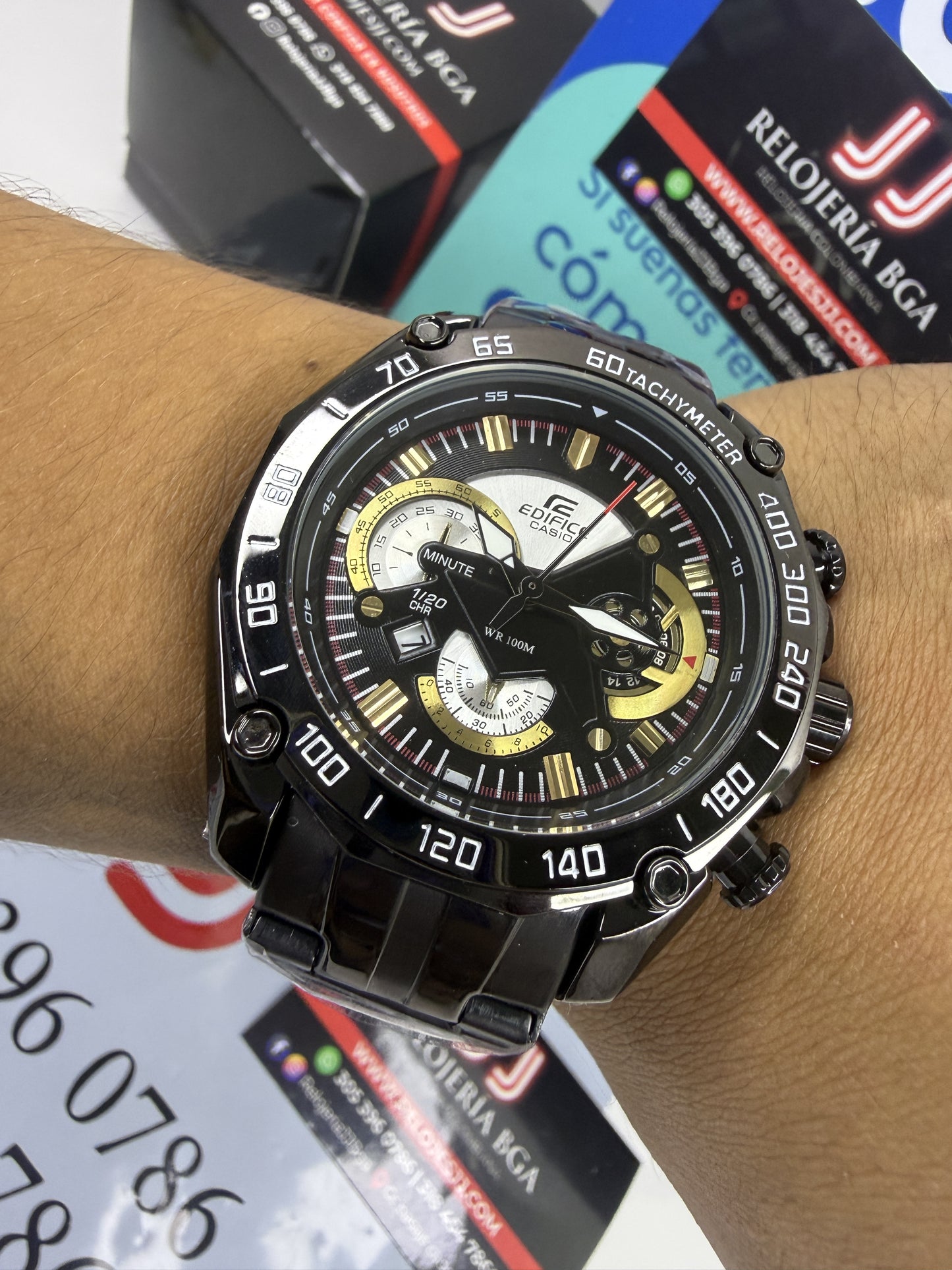 CASIO EDIFICE 550 PARA HOMBRE REF-NDN