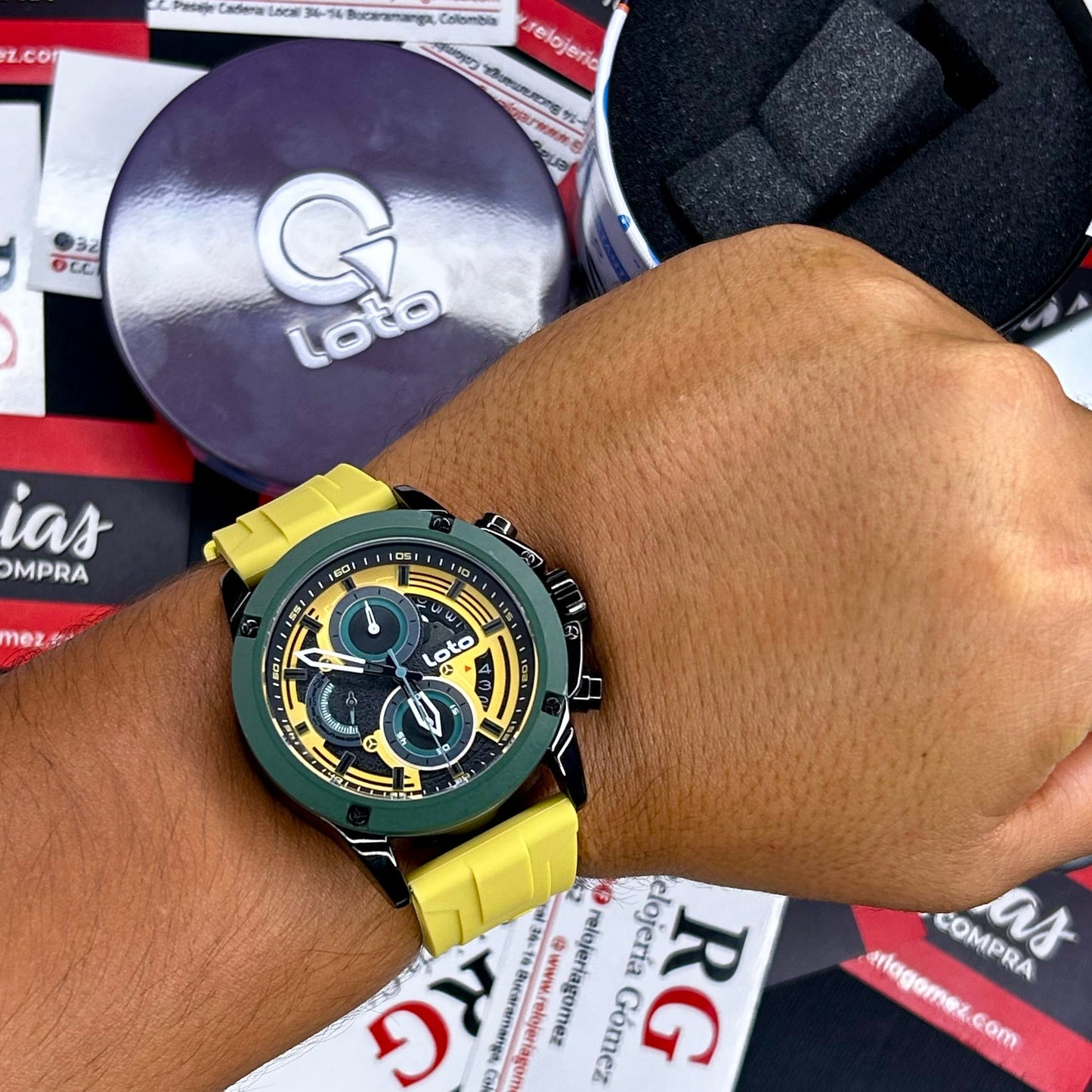 LOTO ORIGINAL CRONOGRAFO REF-LT2428-A