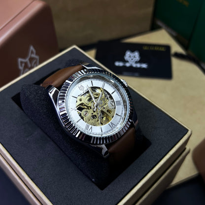 G FOX ORIGINAL x RLX SUMERGIBLE PARA HOMBRE AUTOMATICO REF-PRESIDENT 22013-CPB