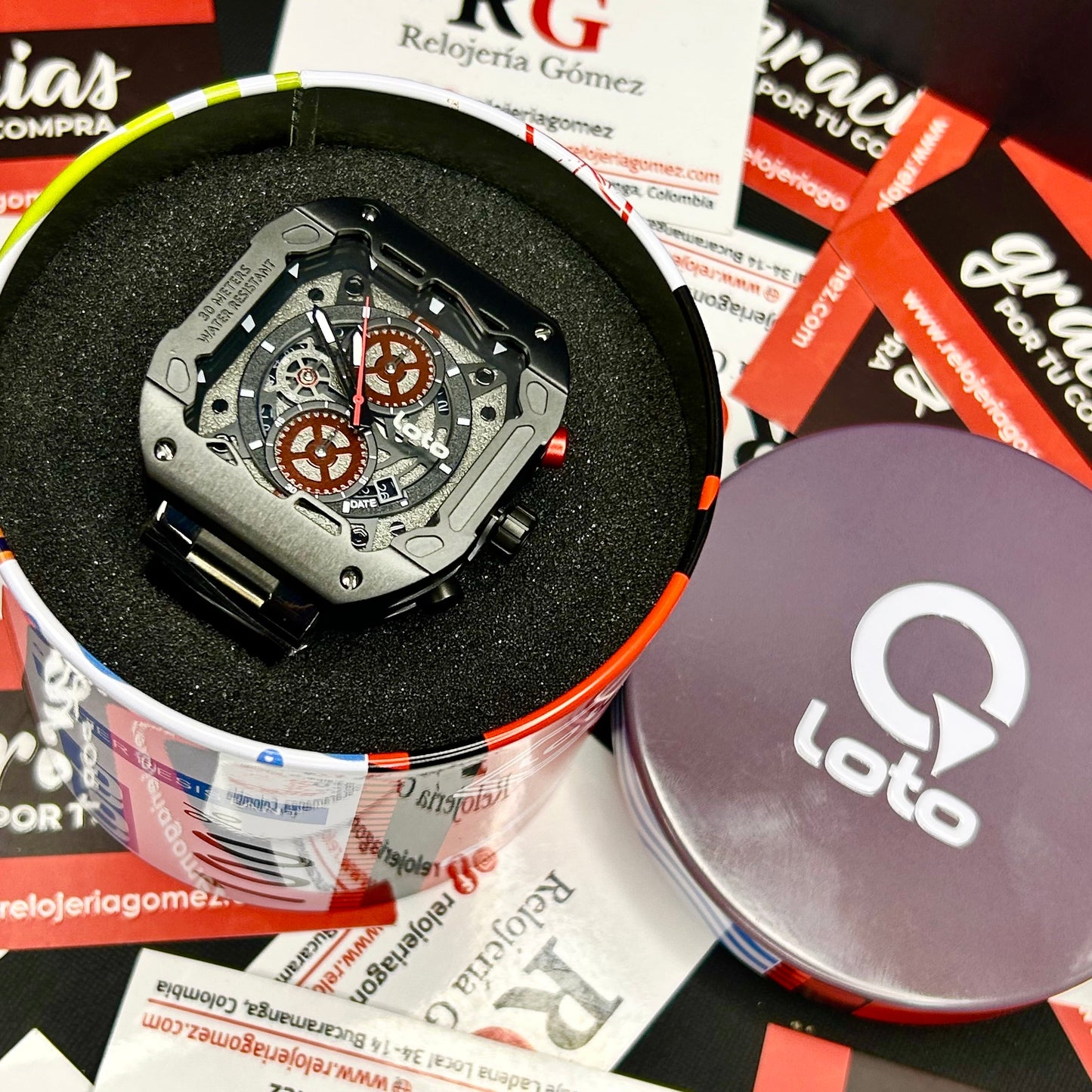 LOTO ORIGINAL CRONOGRAFO REF-LT2535-N