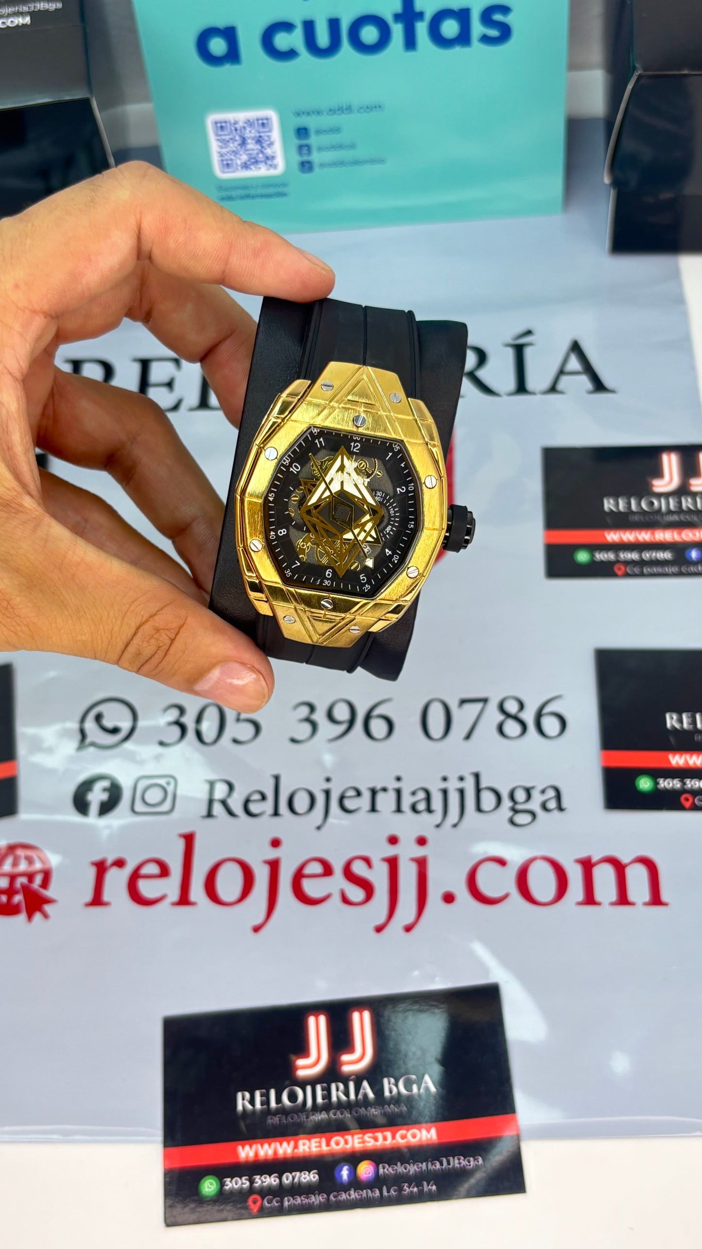 HUBLOT DIAMANTE PARA HOMBRE REF-ND