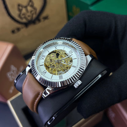 G FOX ORIGINAL x RLX SUMERGIBLE PARA HOMBRE AUTOMATICO REF-PRESIDENT 22013-CPB