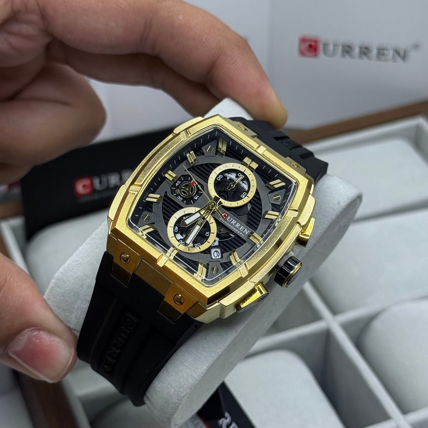 CURREN x GUESS ORIGINAL PARA HOMBRE FUNCIONAL REF 8488 ND