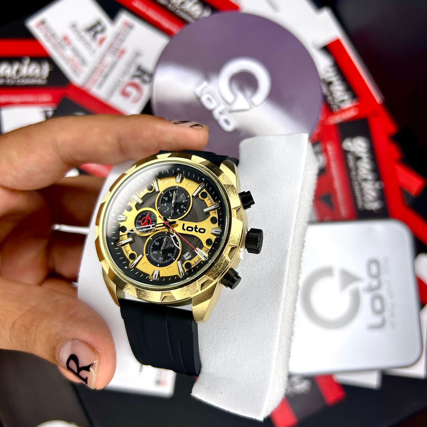 LOTO ORIGINAL CRONOGRAFO REF-LT2489-D