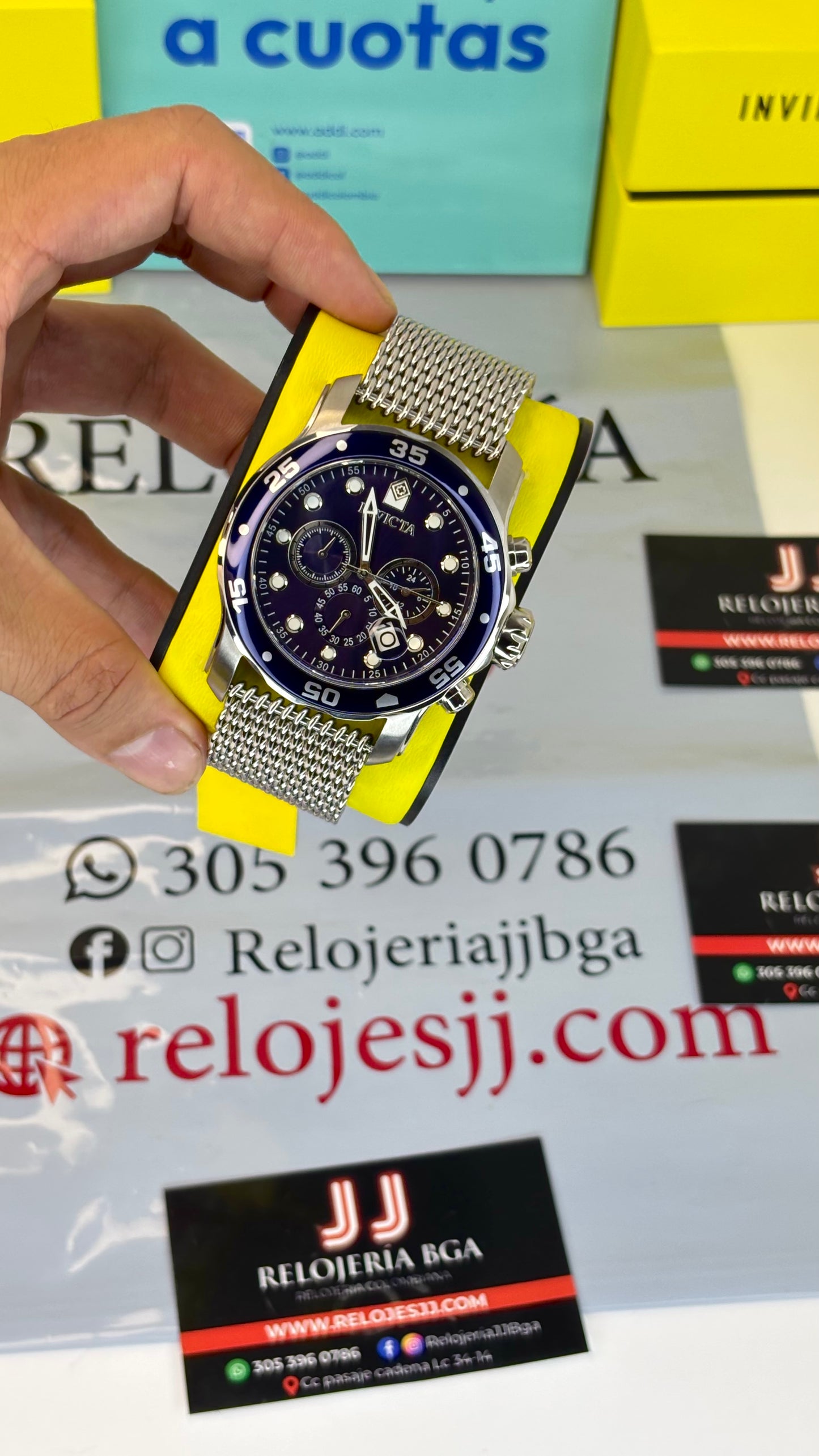 INVICTA PRO DIVER ORIGINAL PARA HOMBRE REF 47237- ACERO