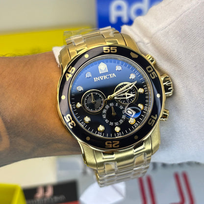 INVICTA PRO DIVER ORIGINAL PARA HOMBRE REF- 0072 - ORO