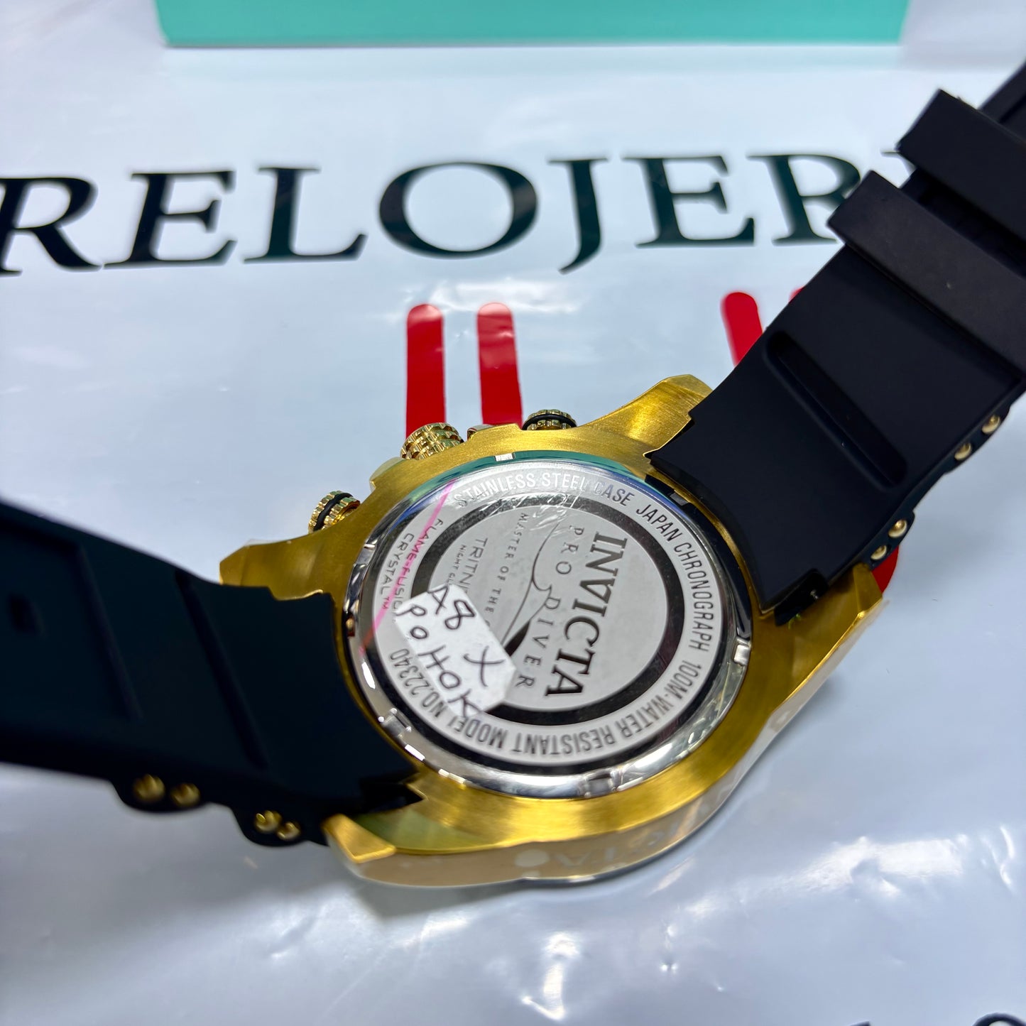 INVICTA PRO DIVER ORIGINAL ALTA GAMA PARA HOMBRE REF- REF- 22340 - oro negro