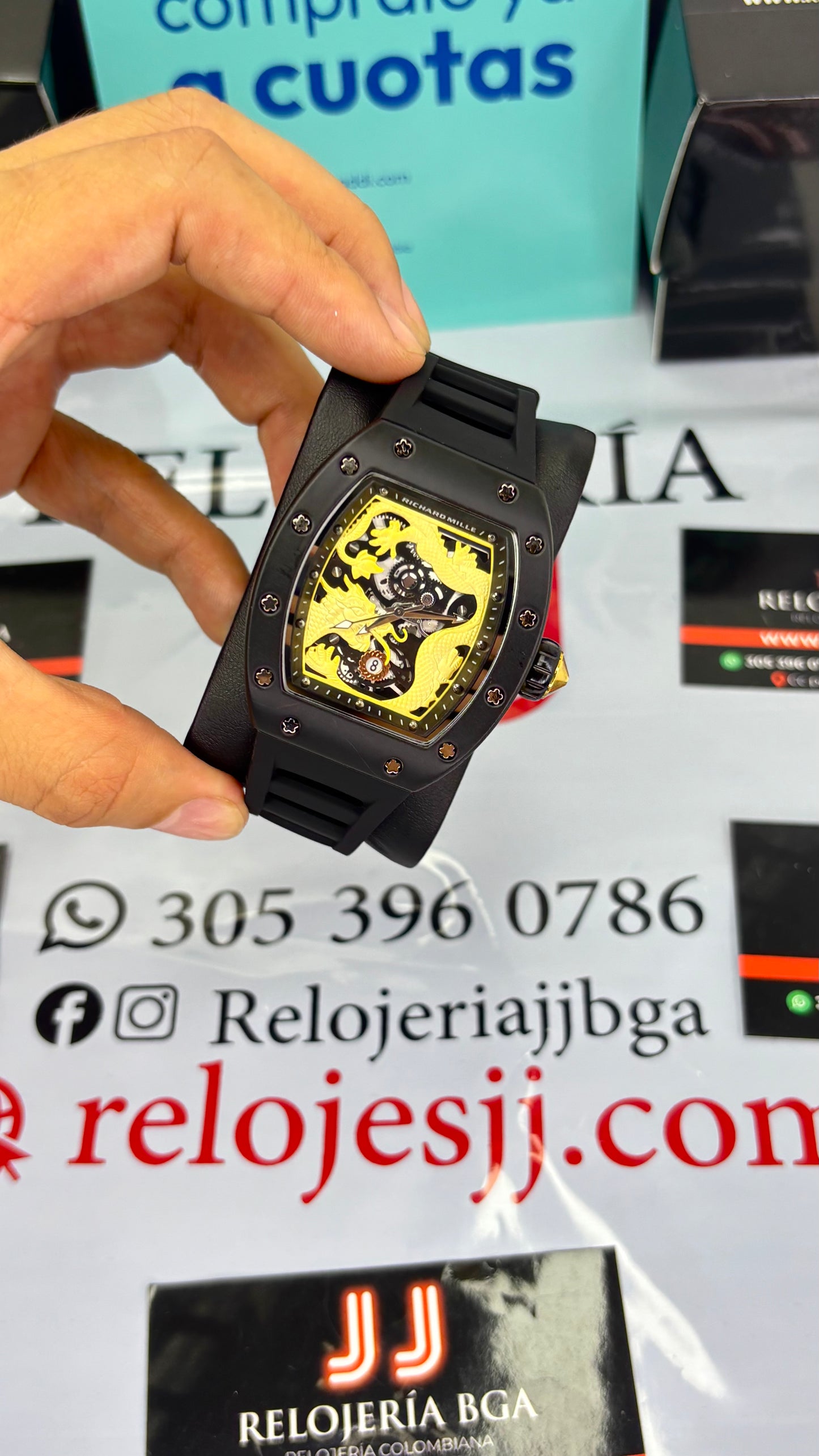 RICHARD MILLER PARA HOMBRE DRAGON -AN