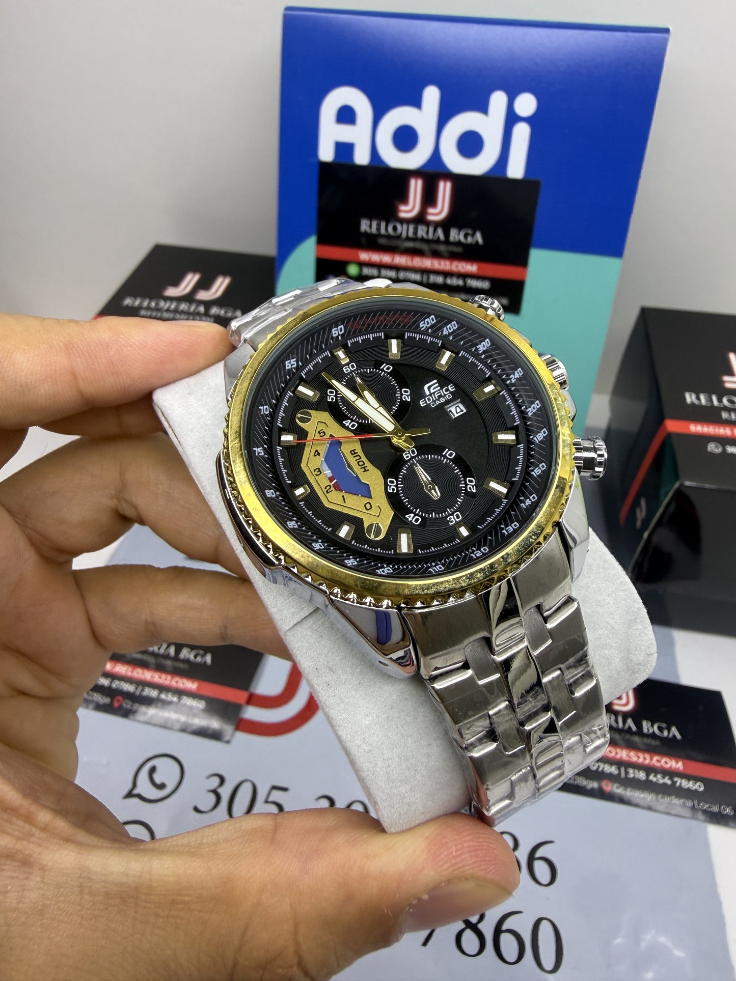 CASIO EDIFICE 558 PARA HOMBRE REF-PDN