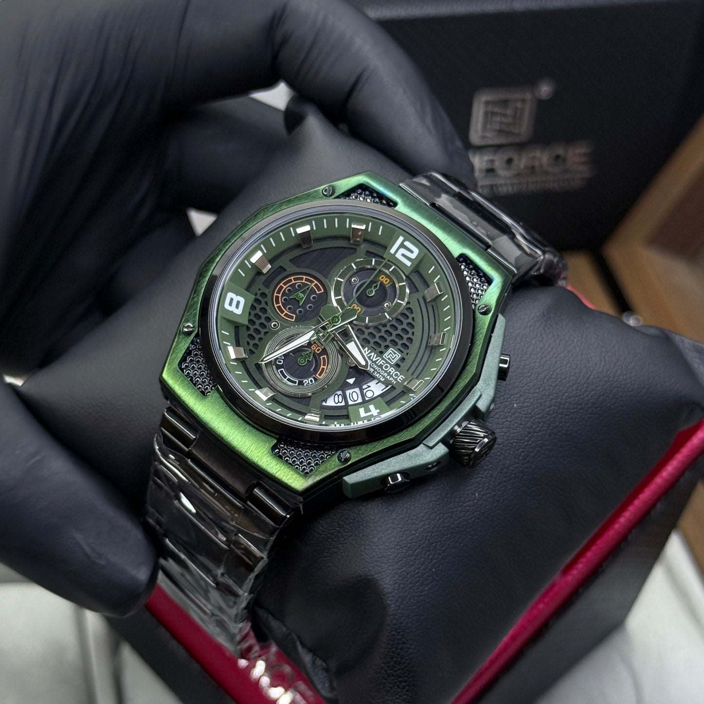 NAVIFORCE CRONOGRAFO ORIGINAL PARA HOMBRE REF NF8051-NV