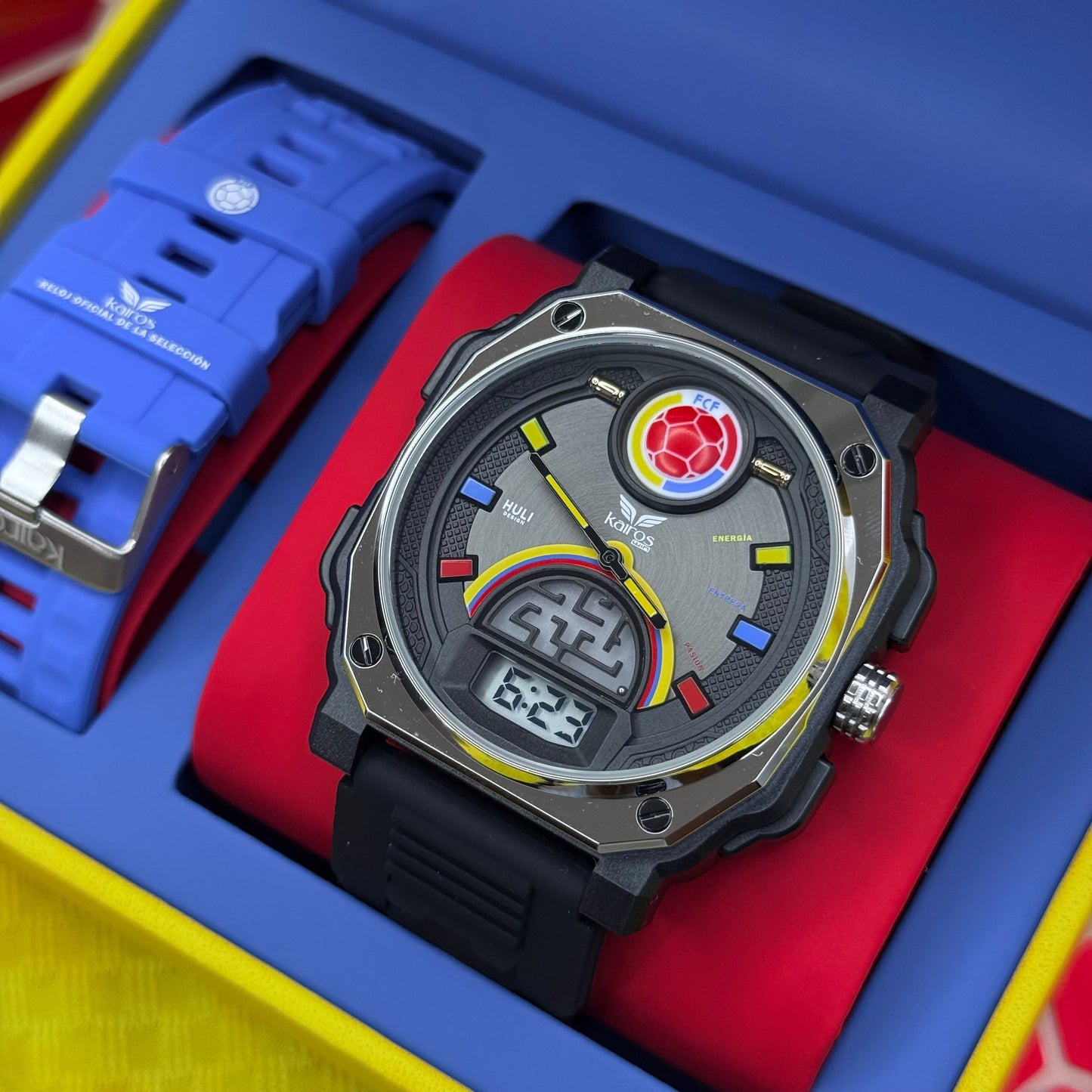 KAIROS ORIGINAL DEL SELECCIION COLOMBIA DOBLE PULSO PARA HOMBRE REF-NP