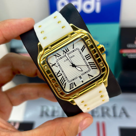 CARTIER DO´SANTOS UNISEX HOMBRE o  DAMA  REF-GOMA-BDB