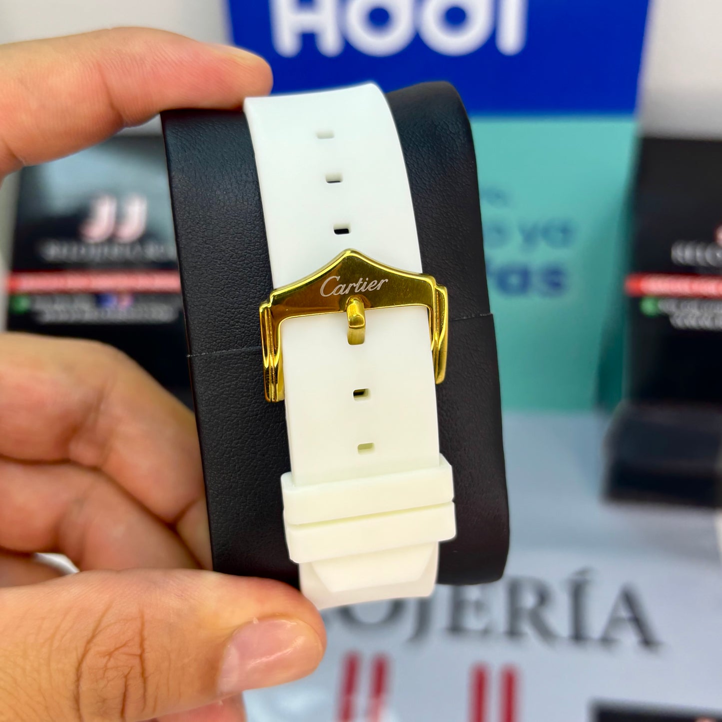 CARTIER DO´SANTOS UNISEX HOMBRE o  DAMA  REF-GOMA-BDB