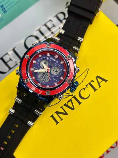 INVICTA DOBLE HORA  PARA HOMBRE REF-NAR