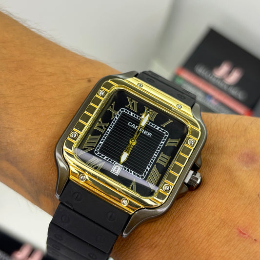 CARTIER DO´SANTOS GOMA PARA HOMBRE REF-NAN