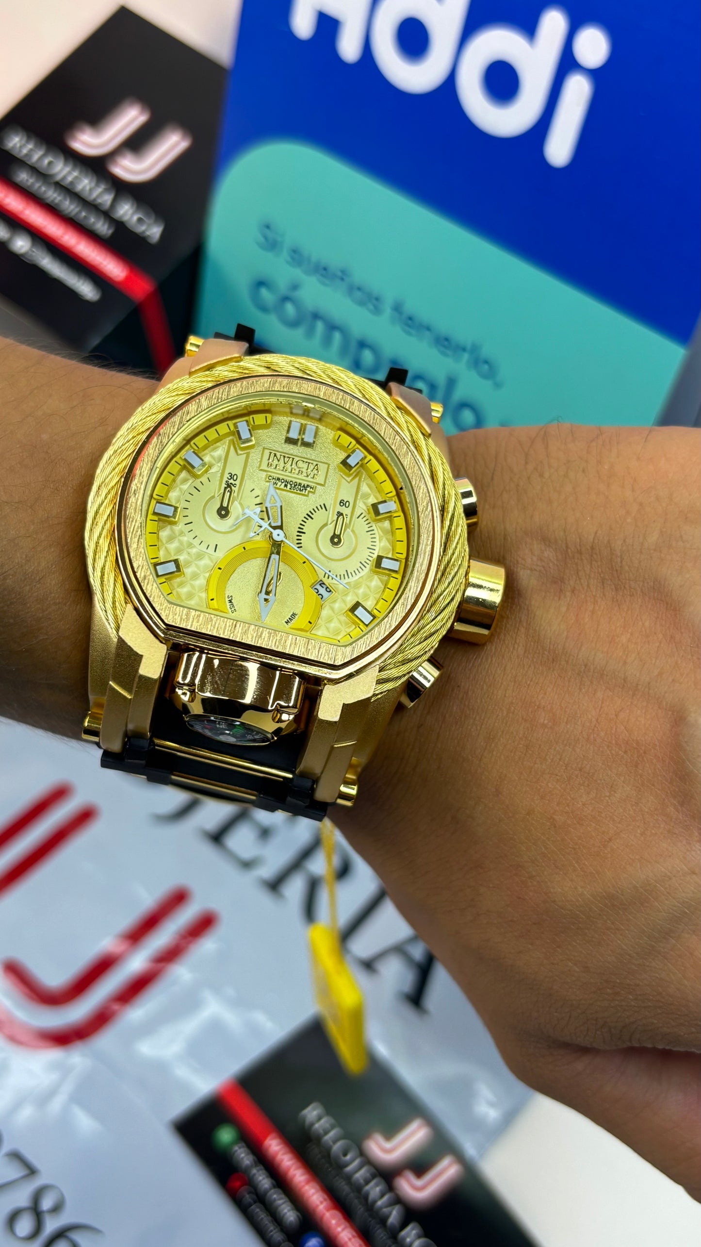 INVICTA BOLT ZEUS GOMA PARA HOMBRE REF-ND