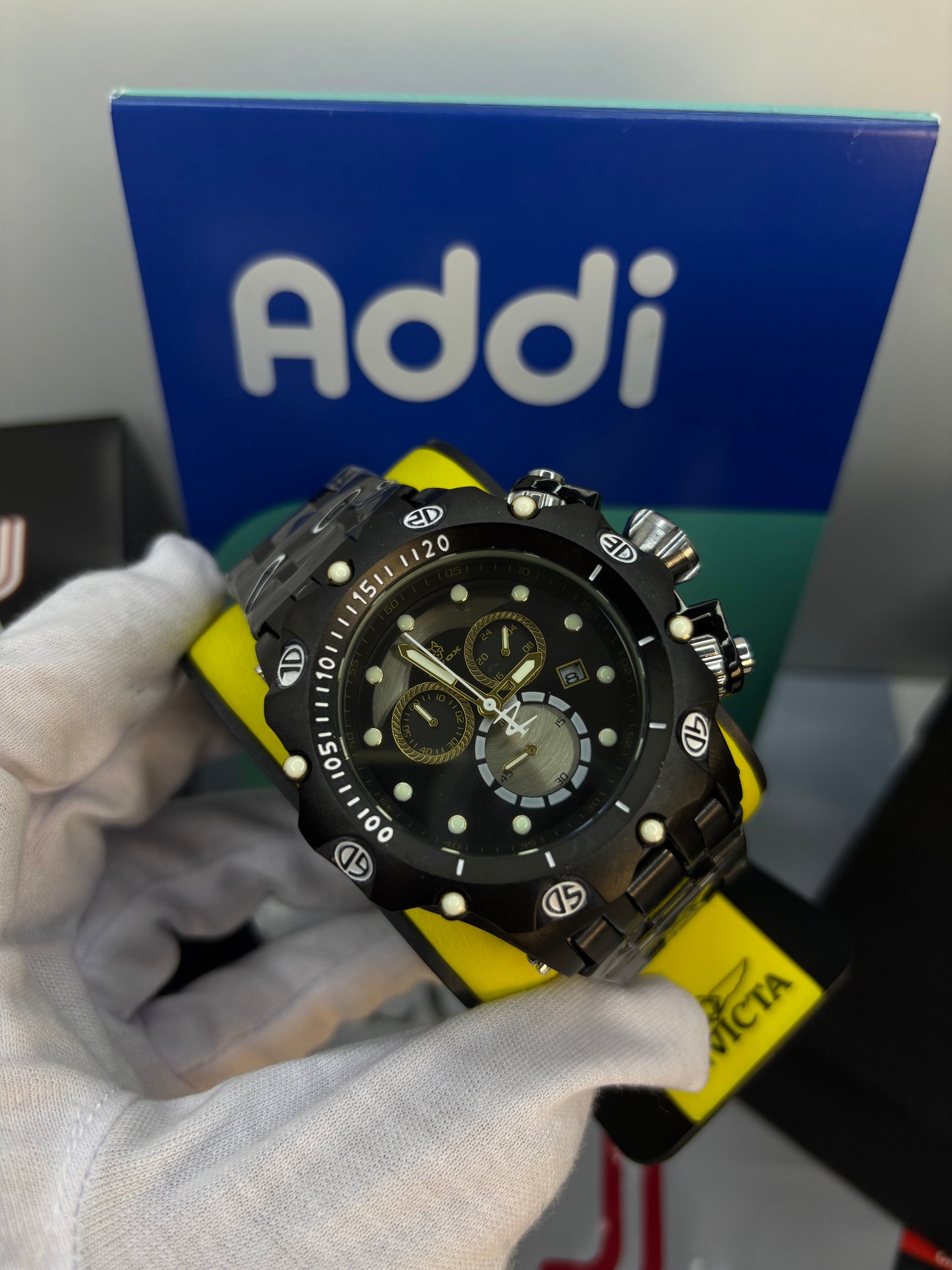 G-FOX ORIGINAL FUNCIONAL  POR INVICTA SUMERGIBLE   PARA HOMBRE  REF- NN