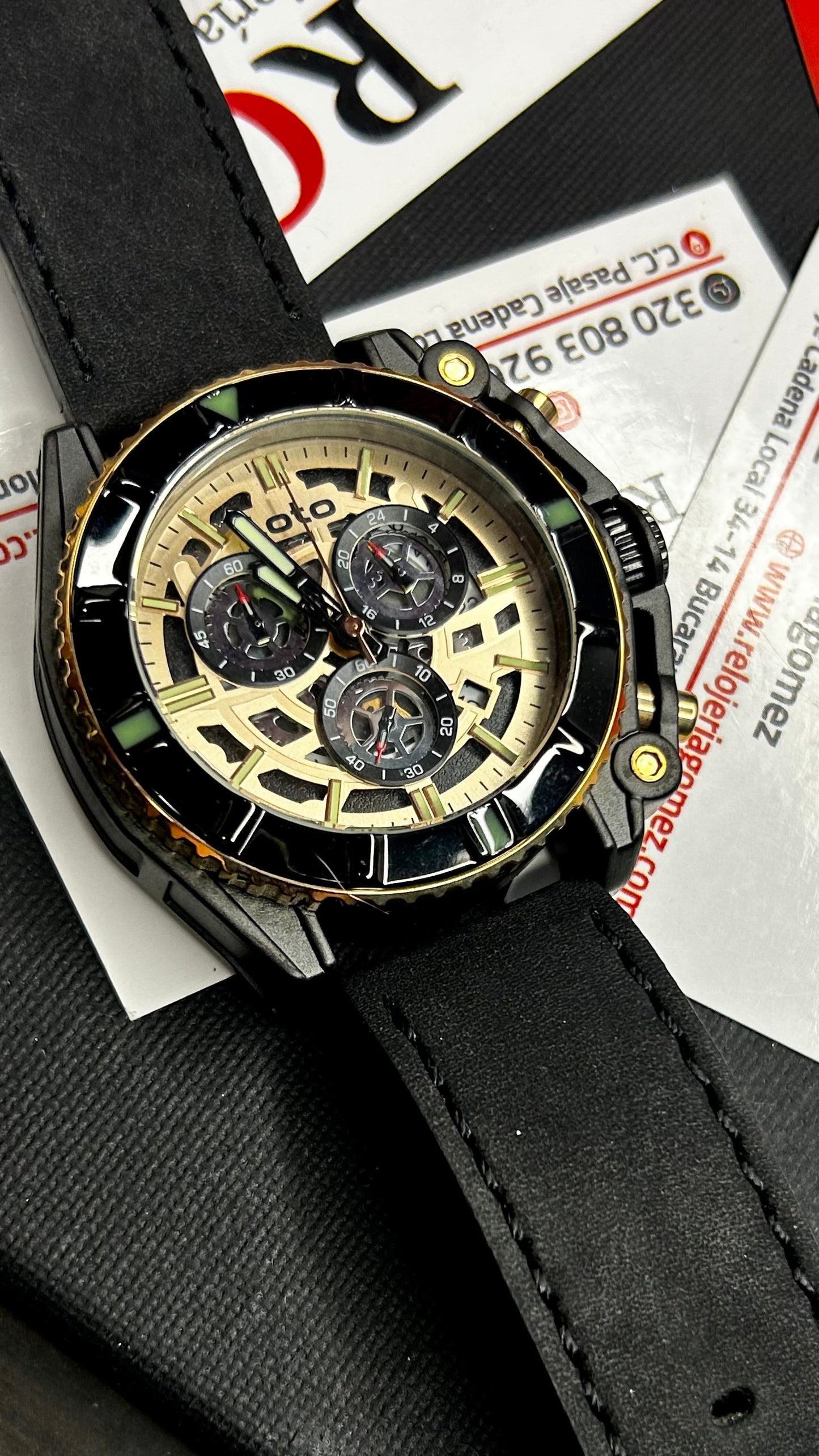 LOTO ORIGINAL CRONOGRAFO REF-LT2419-NO