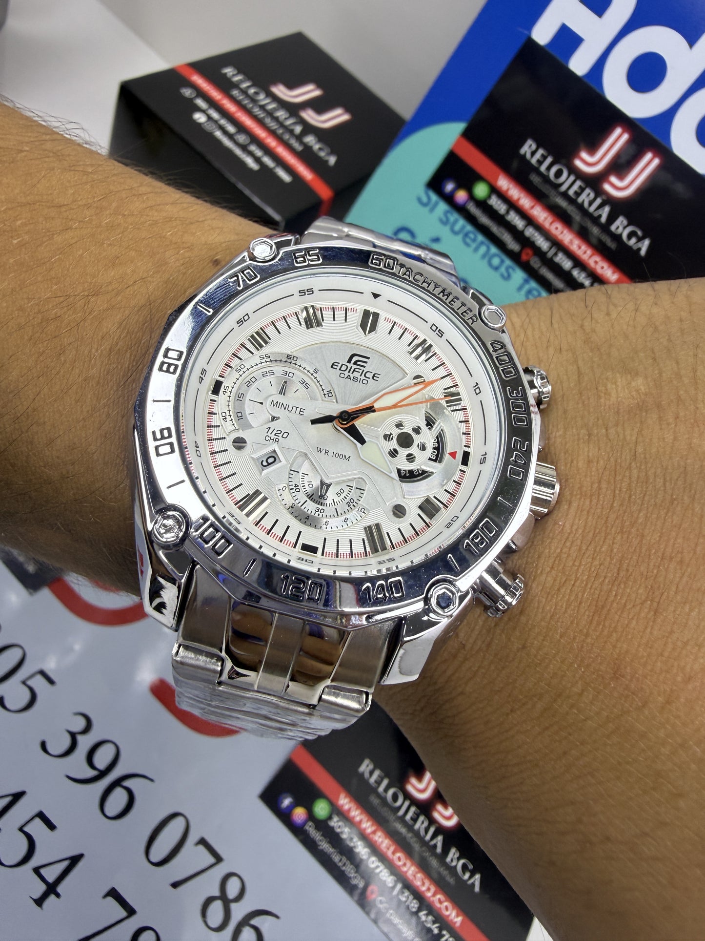 CASIO EDIFICE 550 PARA HOMBRE REF-PB