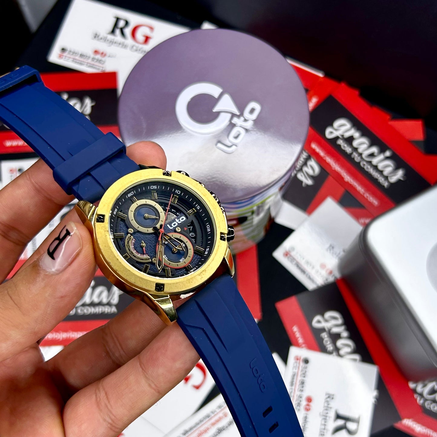 LOTO ORIGINAL CRONOGRAFO REF-LT2428-A