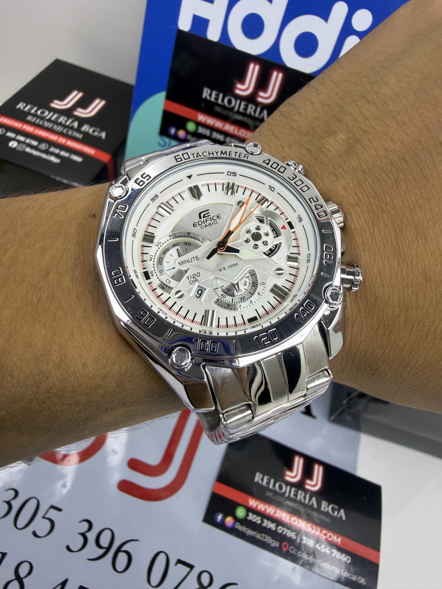 CASIO EDIFICE 550 PARA HOMBRE REF-PB