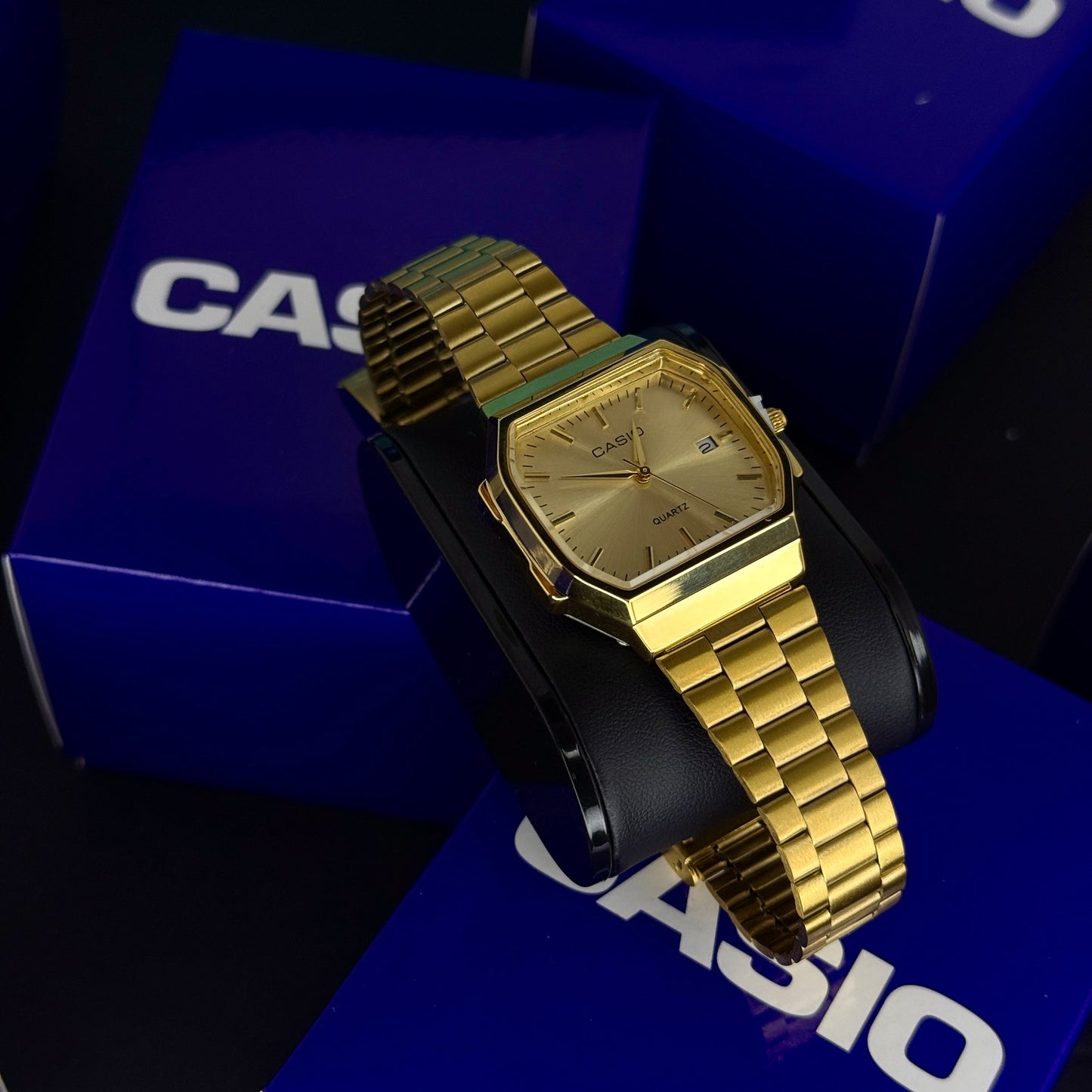 CASIO UNISEX RETRO VINTAGE F-91 ANALOGO-DORADO