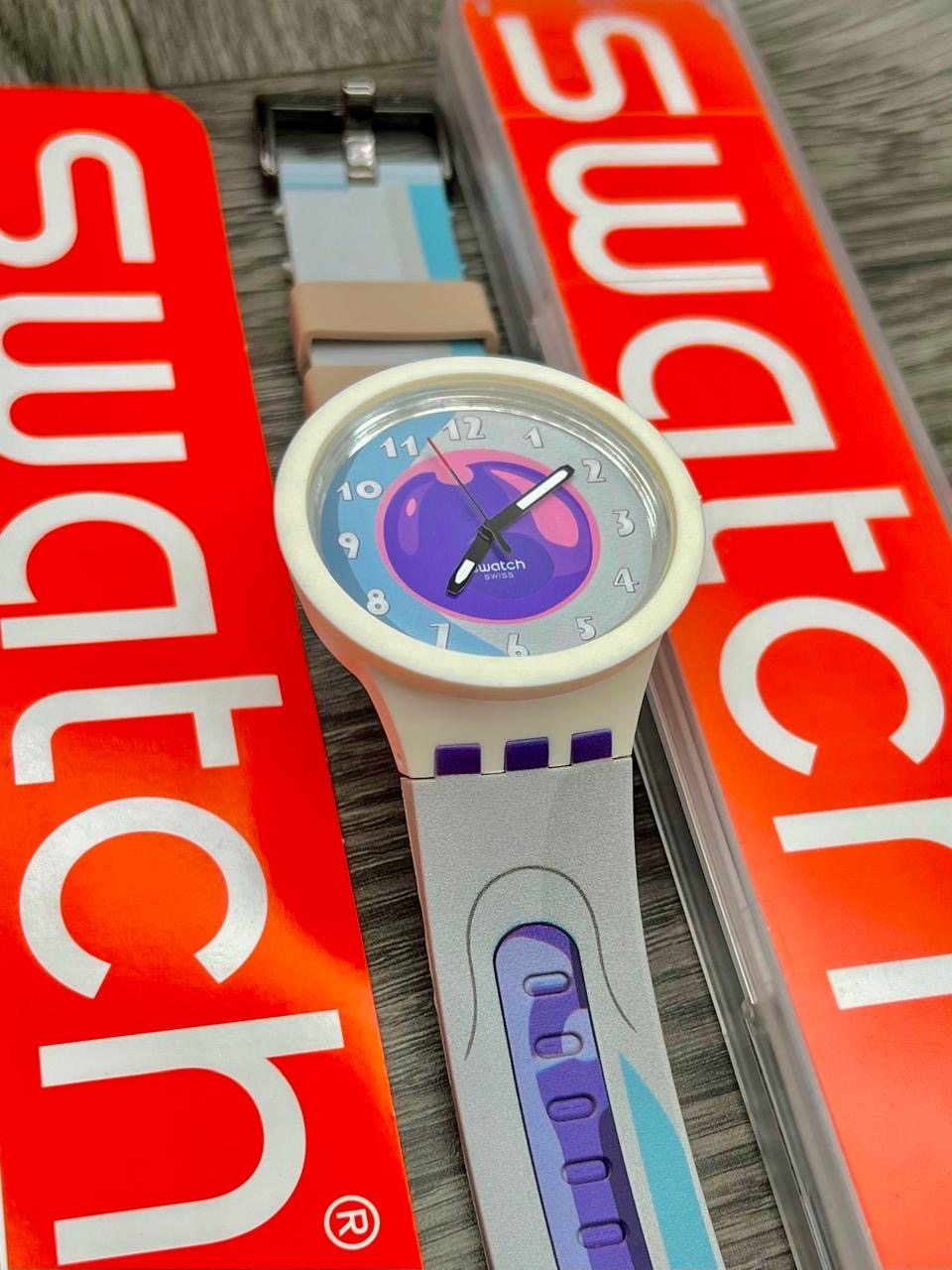 SWATCH UNISEX HOMBRE Y DAMA EDICION FREEZER