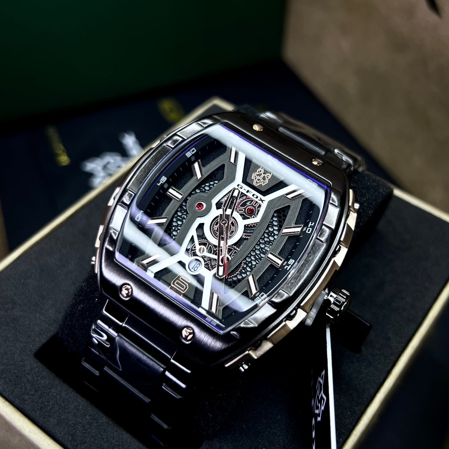 G FOX ORIGINAL x RICHARD MILLER SUMERGIBLE PARA HOMBRE REF-5517-NOR