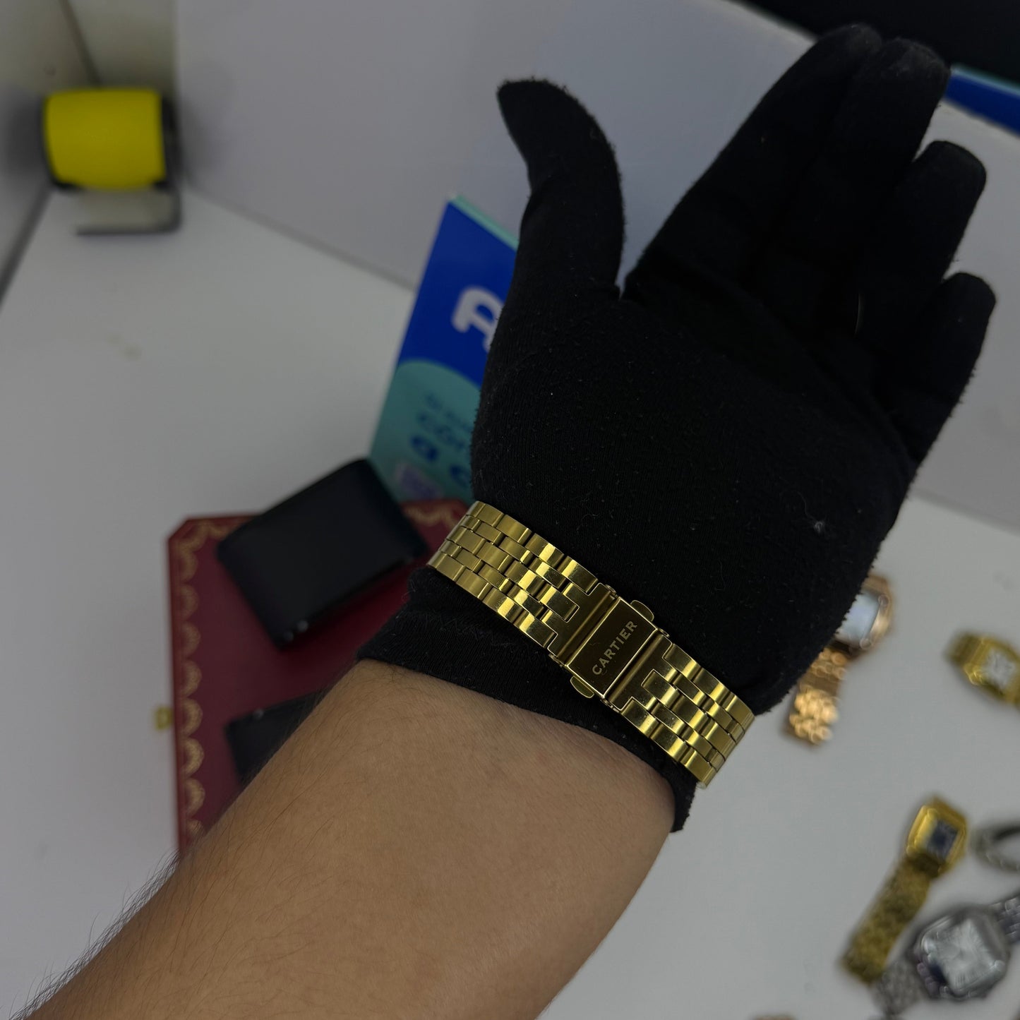 CARTIER DO SANTOS TRIZADO PARA DAMA REF-DN