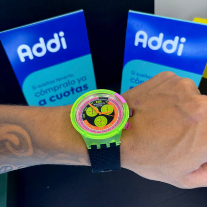 SWATCH NEON PARTY UNISEX REF-NVA